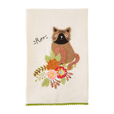 Mud Pie MP 41500199 Pet Embroidered Towel