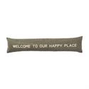 Mud Pie MP 41600435 Happy Skinny Pillow