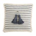 Mud Pie MP 41600495 Tassel Fringe Pillow