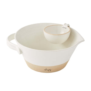 Mud PIe MP 41800038 Stoneware Chip N Dip