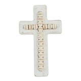 Mud Pie MP 42600233xx Beaded Wood Cross - 3 Sizes