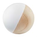 Mud Pie MP 42600706xx Half/Half Wood Ball Decor