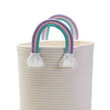 Two's Company TC 44188x Rainbow Handle Hand-Crafted Rope Baskets