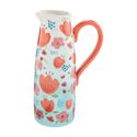 Mud Pie MP 47700243xx Floral Pitcher Bud Vase