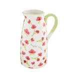 Mud Pie MP 47700243xx Floral Pitcher Bud Vase