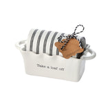 Mud Pie MP 48010019xx Mini Loaf & Towel Set