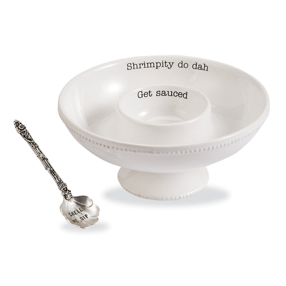 Mud Pie MP 4851108 Shrimp Cocktail Serving Set