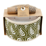 Mud Pie MP 49800193 Leaf Citronella Candle & Match Set