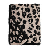 Mud Pie MP 80120004xx Leopard Chenille Blanket