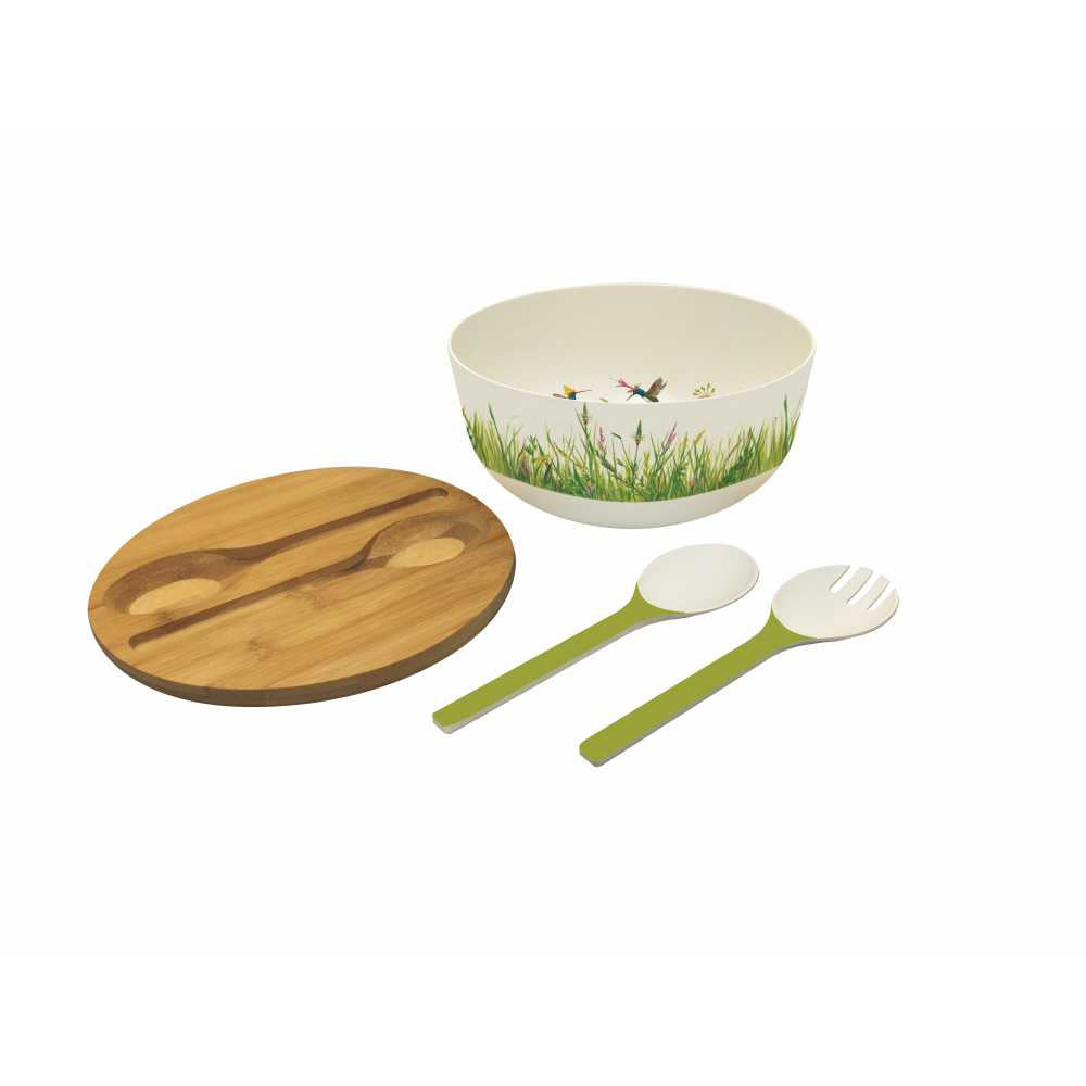 Paperproducts Design Bamboo Salad Bowl - Thumbnail 3