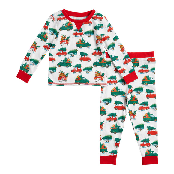 Mud Pie MP 10860007 Christmas Tree Pajamas