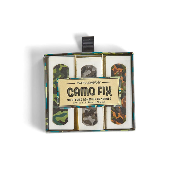 Two's Company TC 53561 Camo Fix 30 Piece Bandages in Gift Box