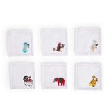 Two's Company TC 53634 Animal Cocktail Napkins