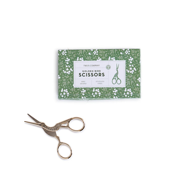Two's Company TC 53688 Golden Bird Scissors