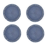 Two's Company TC 53731 Set of 4 Aegean Blue Placemats