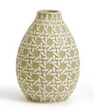 Two's Company TC 53750x Embossed Cane Vases