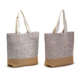 Two's Company TC 53910-20 Pattern Weaver Tote Bag