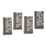 Two's Company TC 53919 Naturally Floral Set of 4 Napkins