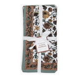 Two's Company TC 53919 Naturally Floral Set of 4 Napkins