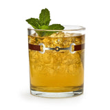 Two's Company TC 54015 Just a Bit Set of 4 Double Old Fashions in Gift Box