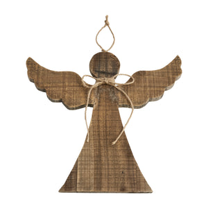 Mud Pie MP 46700165 Angel Wood Ornament Hanger