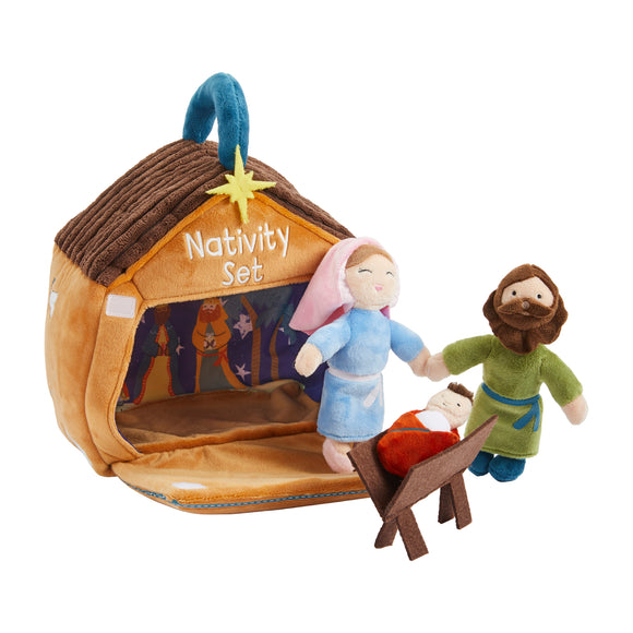 Mud Pie MP 12110293 Nativity Plush Set