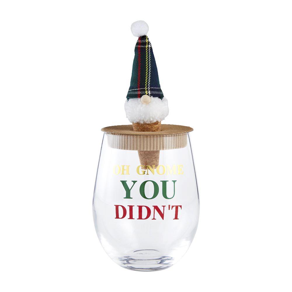 Mud Pie MP 44600053xx Gnome Wine Glass & Stopper Sets – Piper Lillies Gift  Shoppe