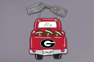 Magnolia Lane ML 70101 University of Georgia Wood Truck Ornament