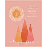 Compendium CD 7548 "Here's to Adventures" Birthday Card