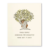 Compendium CD 7573 "Searching for Sasquatch" Friendship Card