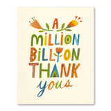 Compendium CD 7587 "A Million Thank Yous" Thank You Card