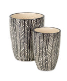 Melrose International MI 76264xx Pot Set of 2
