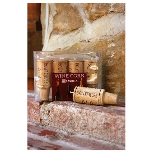 Paperproducts Design PD 800347 Wine Cork Candle