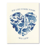 Compendium CD 8075 "Big Loss Big Love" Pet Sympathy Card
