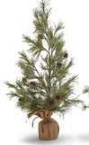 Two's Company TC 81788 Frosted Evergreen Holiday Trees