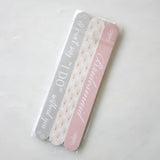 The Royal Standard 26 1315xxx Nail File Set of 3 - 12 Styles