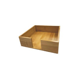 Paperproducts Design 26 8500xx Cocktail Napkin Bamboo Caddy - 2 Styles