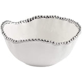 Pampa Bay PB CER-1719-WG Salerno Porcelain Medium Salad Bowl