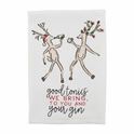 Mud Pie MP 41500340 Christmas Drinking Towels