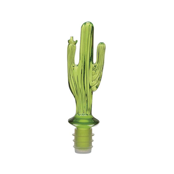 Leading Ware Group LWG AC-0004 Green Cactus Acrylic Wine Stopper