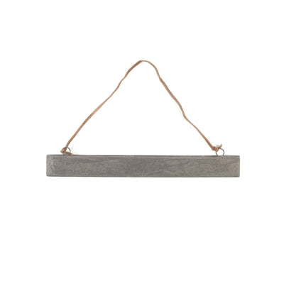 SugarBoo & Co SB AC309 Hanging Magnetic Strip Frame with Brown Suede