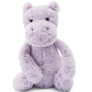 Jellycat Inc JI BAS Bashful Lilac Hippo Medium 12" x 5"