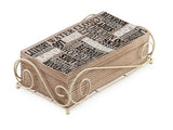Boston International BI BID171 Savannah/Guest Antique White Guest Towel Holder