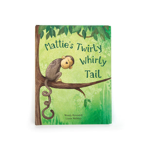 Jellycat Inc JI BK4MTUS Mattie Twirly Whirly Tail Book