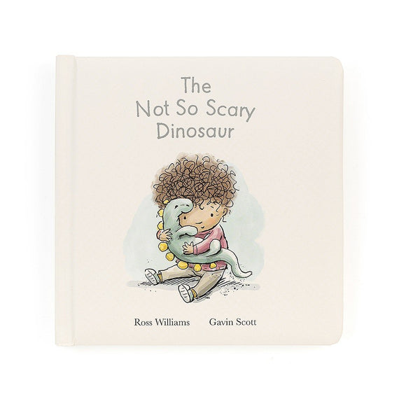 Jellycat Inc JI BK4NSSD The Not So Scary Dinosaur Book