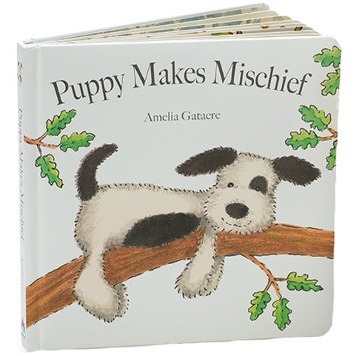 Jellycat Inc JI BK4PM Puppy Makes Mischief Book