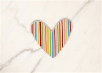Coton Colors CC MINI-STRPHRT Striped Heart Mini Attachment