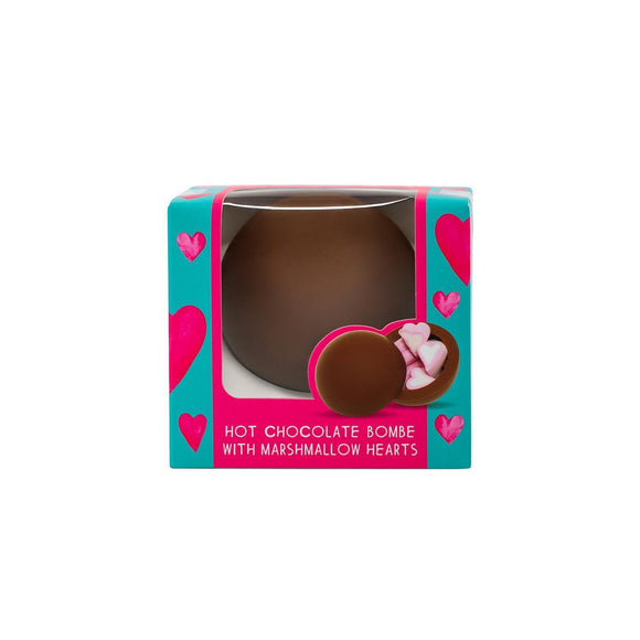 Two's Company TC CSHCH015 Heart Hot Chocolate Cocoba Bombe in Gift Box