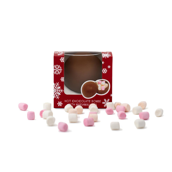 Two's Company TC CXMAS041 Christmas Hot Chocolate Cocoba Bombe in Gift Box
