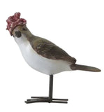 Creative Co-Op CCOP DF1445A Bird Wearing Hat